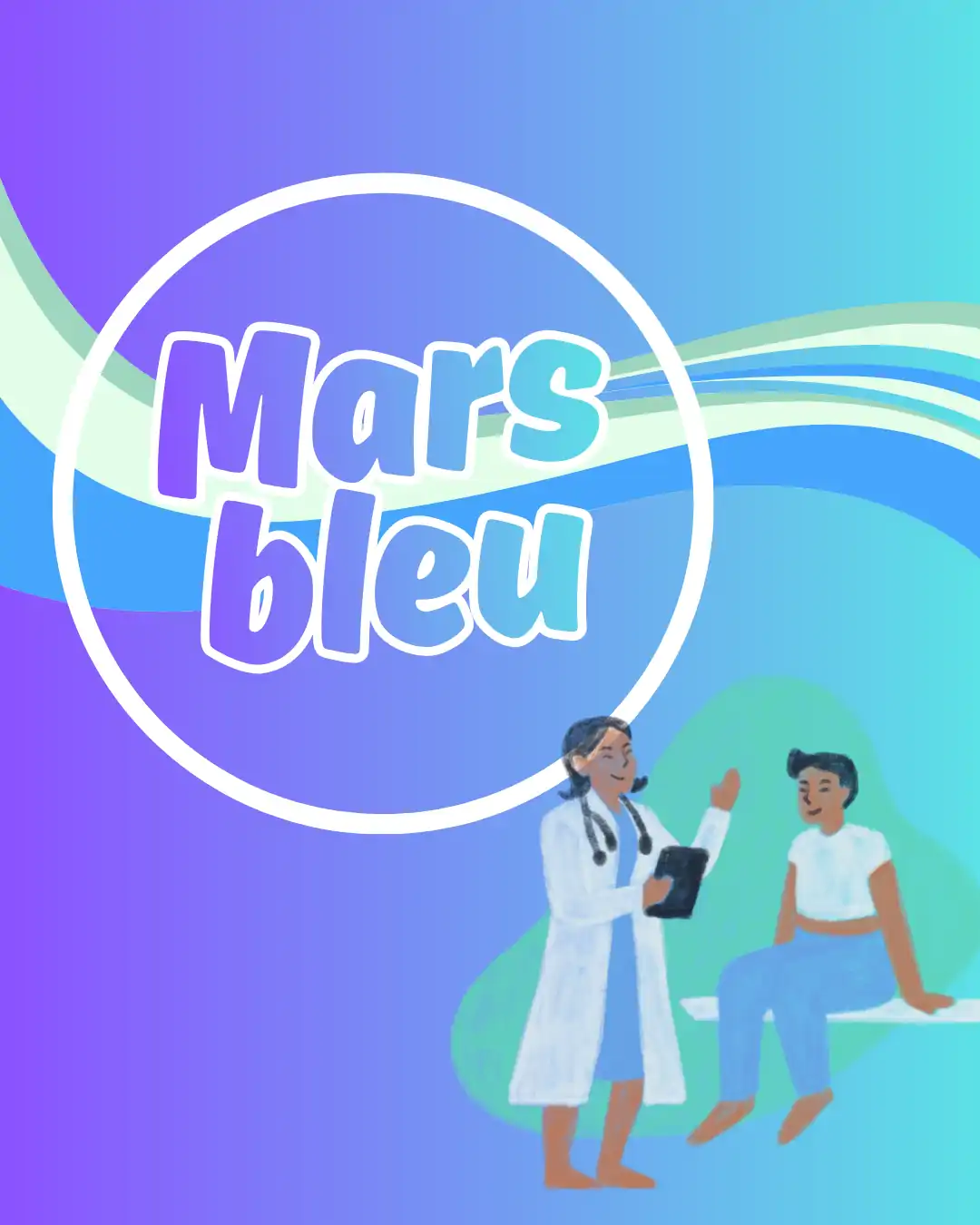 mars bleu post