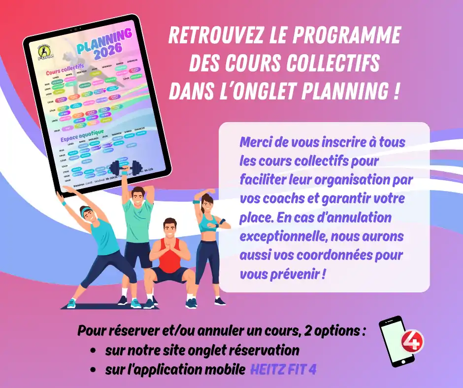 réservation cours co